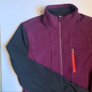 Lululemon Men's zip-up (Size M) maroon/black